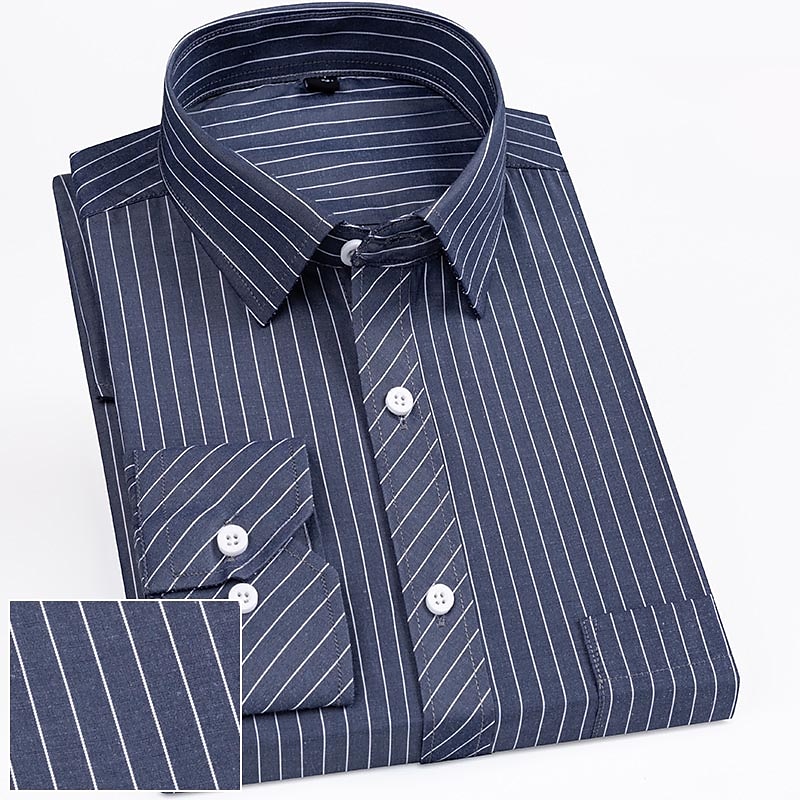 Herren Oberhemd Hemd Kragenhemd Grafik-Drucke Hochzeit Arbeit A B C D Langarm Quadratischer Ausschnitt Ganzjährig Bekleidung 2025 - $22.99 –P8