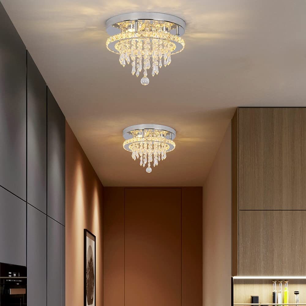 Plafonnier design îlot 30cm acier inoxydable galvanisé moderne 220-240v de 2026 ? $215.99 –P9