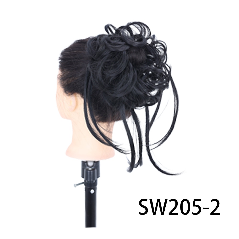 Messy Bun Hair Piece Super Long Tousled Updo Hair Bun Extensions Wavy Hair Wrap Ponytail Hairpieces Hair Scrunchies with Elastic Hair Band for Women Girls 2026 - $11.99 –P14