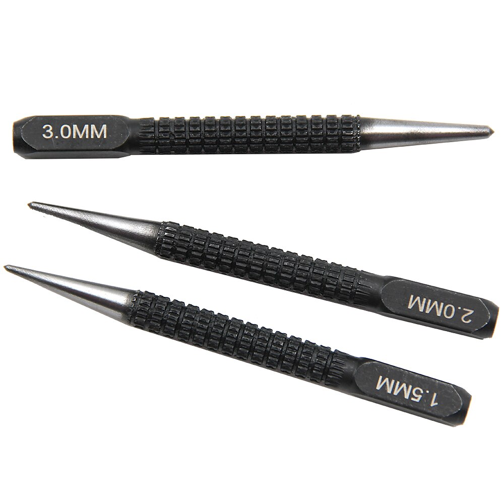 1/3 pz antiscivolo centro punch set 1.5/2/3mm in lega di acciaio punzone centrale generale auto punch marcatura strumento di perforazione per metallo legno del 2025 a $7.99 –P2