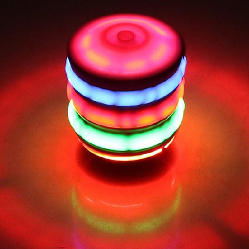 Gyroscope rotatif avec son et lumière LED, toupie style pressage/imitation bois/magnétique clignotant, jouets lumineux pour enfants, cadeau pour garçon&amp;filles de 2025 ? $16.49 –P4