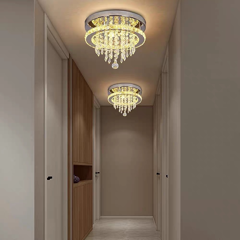 Plafonnier design îlot 30cm acier inoxydable galvanisé moderne 220-240v de 2026 ? $215.99 –P3