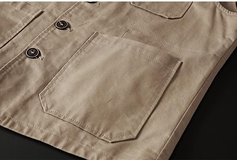 Муж. Жилет для туризма и прогулок Лето Весна на открытом воздухе Быстровысыхающий Мульти карман Легкость Износостойкость Верхняя часть Походы / туризм / спелеология 2026 - $31.99 –P4