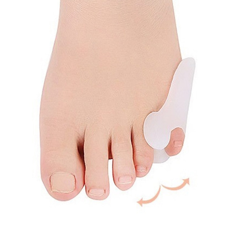 1 paio di dita dei piedi in silicone separatore del piede alluce valgo correzione bone ectropion dita dei piedi dispositivo esterno strumento di cura del piede gel alluce alluce separatore spreader del 2025 a $13.99 –P7