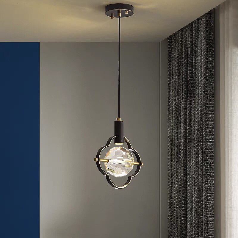 24cm pendel lanterne design pendel lys kobber messing moderne 220-240v 2026 - $599.99 –P9