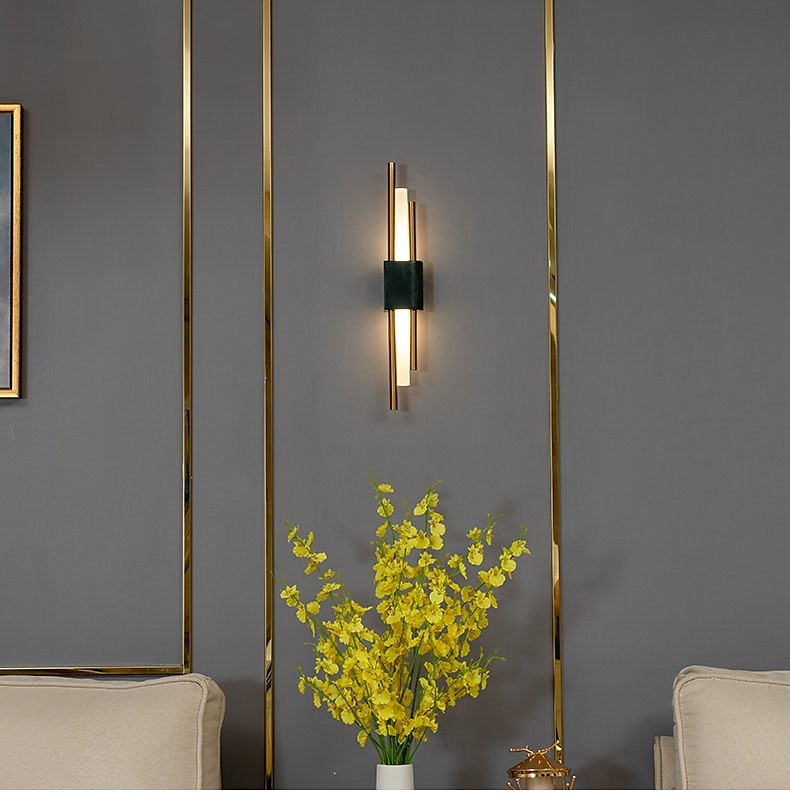 lightinthebox 1-luz 50cm luzes de parede led lâmpadas de parede clássicas de estilo nórdico design de linha sala de estar quarto luz de parede tradicional de liga de alumínio 110-120v 220-240v 5 w de 2025 por $104.99 –P12