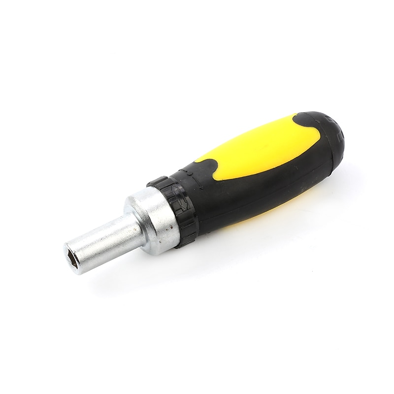 Tournevis à cliquet multifonction 0-180 degrés à l'intérieur 1/4 tête de lot clé à molette à angles hexagonaux de 2025 ? $8.99 –P3