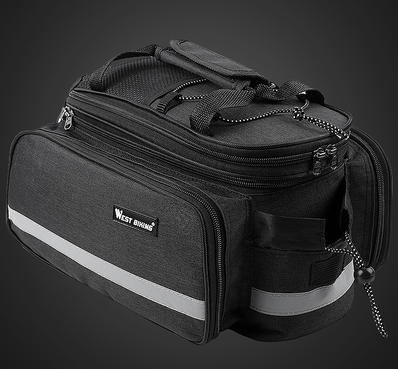 FJQXZ Bike Panniers Bag Bike Rack Bag Large Capacity Waterproof Adjustable Size Bike Bag Nylon Bicycle Bag Cycle Bag Cycling / Bike 2025 - $28.99 –P3