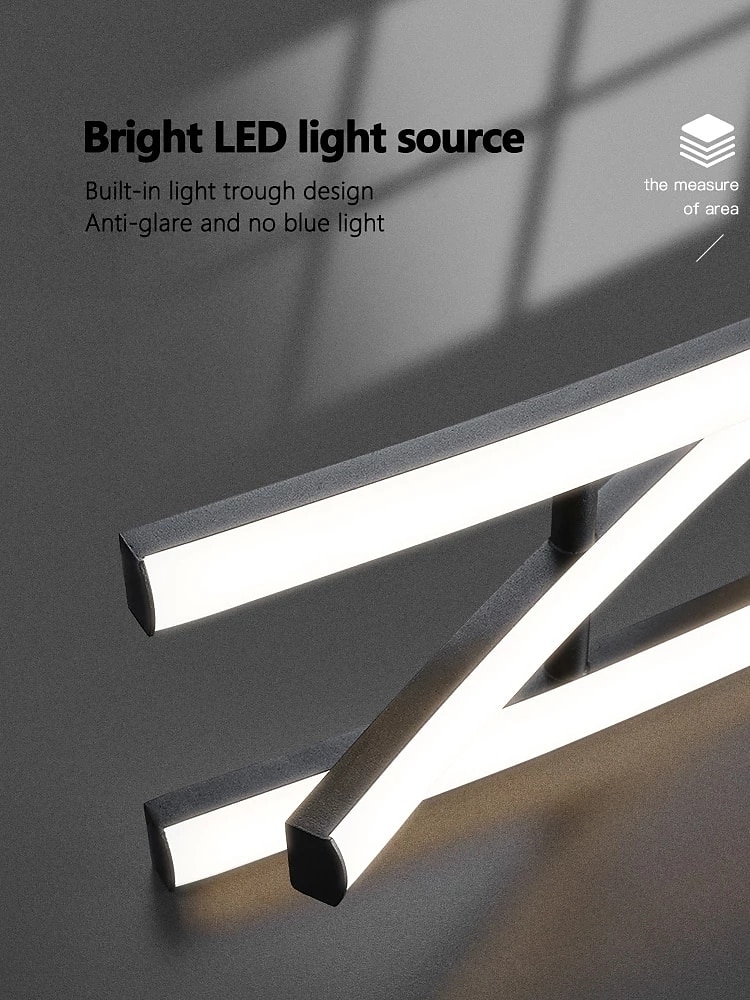 100 cm LED Pendant Light Line Design Metal Artistic Style Modern Chandelier Modern Simple Nordic Minimalist Light Luxury Restaurant Long Bar Table Dining Room 110-120V 220-240V 2025 - $349.99 –P9