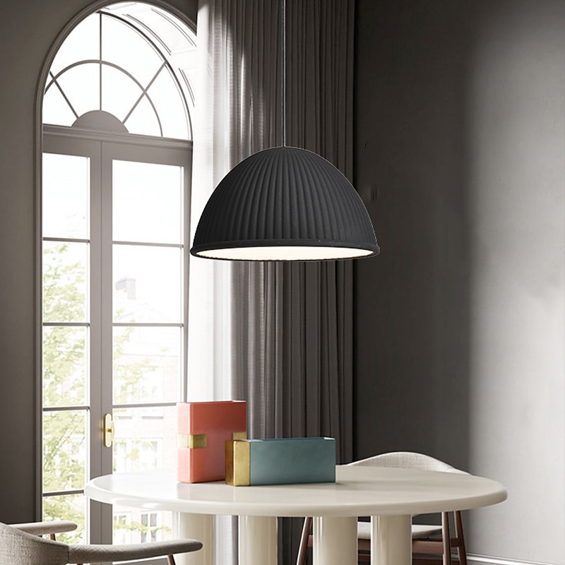 30cm enkel design ö design taklampa hartsmålade ytbehandlingar modern nordisk stil 85-265v 2025 - $299.99 –P7