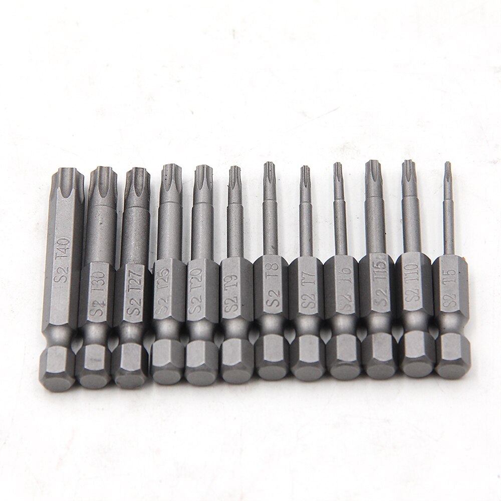 50-75-100mm hollow plum blossom allungato s2 batch testa esagonale gambo cacciavite bit set di cacciaviti del 2025 a $11.99 –P3