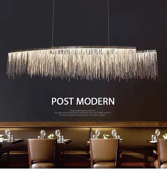100 cm Multi-shade Bulb Included Chandelier Gold Pendant Light Metal Island Oil-rubbed Bronze Chic & Modern Luxury Firework 110-120V 220-240V 2025 - $249.99 –P2