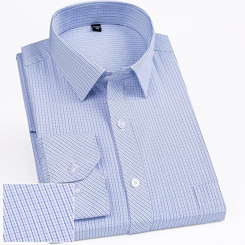Herren Oberhemd Hemd Kragenhemd Grafik-Drucke Hochzeit Arbeit A B C D Langarm Quadratischer Ausschnitt Ganzjährig Bekleidung 2025 - $22.99 –P4