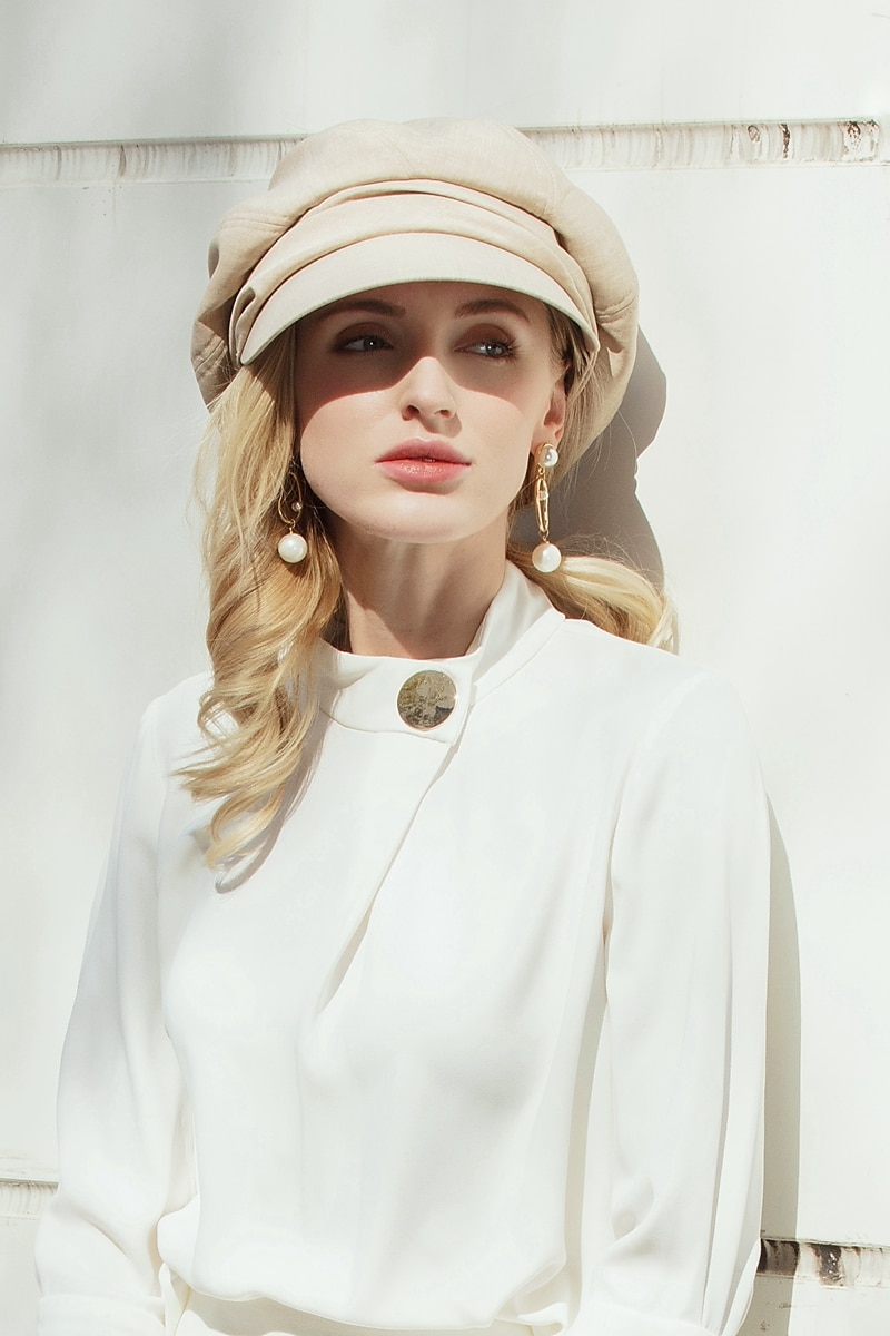 simple Couleur unie Polyester Chapeaux avec Couleur Pure 1 pc Casual / Coupe de Melbourne Casque de 2025 ? $26.99 –P1
