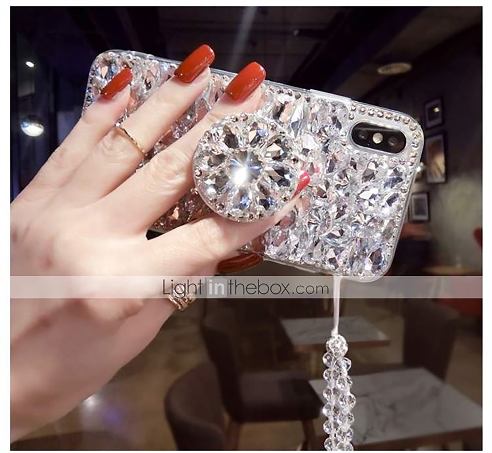 Glitter Bling Case Diamond Ring Cover For Samsung S23 S22 Ultra S21+ S20  Note 20