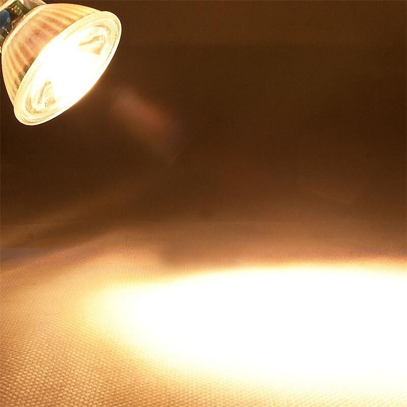 10db 5w led spotlámpa izzó 500lm gu10 cob szabályozható dekoratív meleg hideg fehér 50w halogén megfelelő 220-240v 2025 - $54.99 –P10