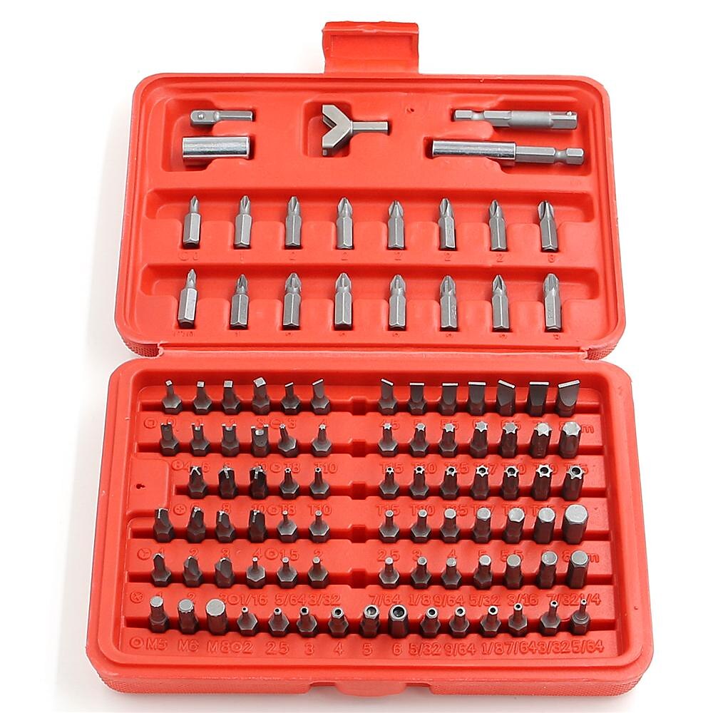 100PC Screwdriver Bit Set Bit Driver Phillips Hexagon Screwdriver Bit Screw Driver Bit Set for Home Appliances Repair Hand Tools 2025 - $18.99 –P6