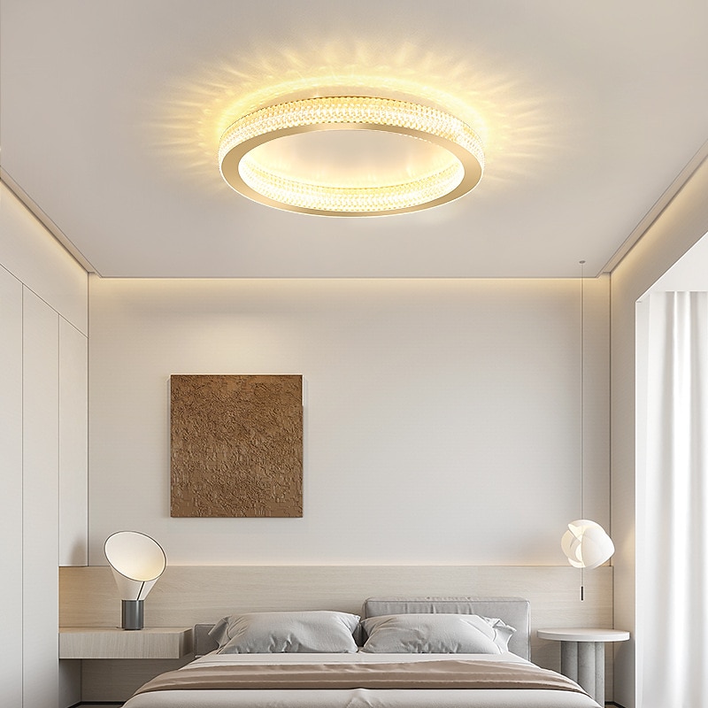 50 cm cirkeldesign taklampor metallmålade ytskikt moderna 220-240v 2026 - BHD 121.79 –P1
