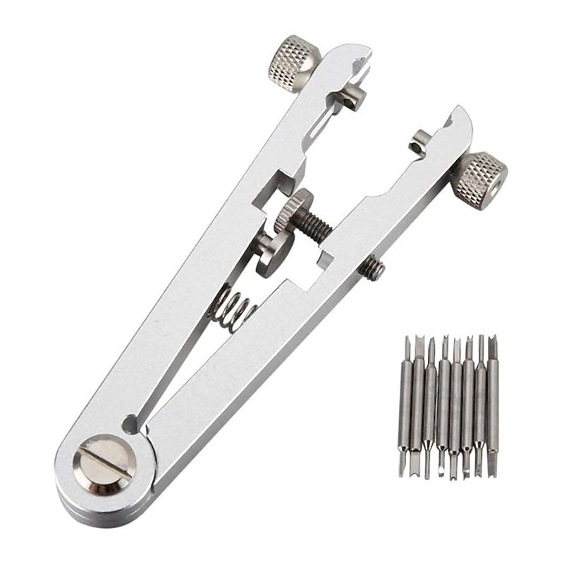 Silver 4/6/8 Needles V-Shaped Raw Ear Pliers Watch Repair Tool Raw Ear Strap Disassembly Pliers Accessories 2025 - $19.99 –P9