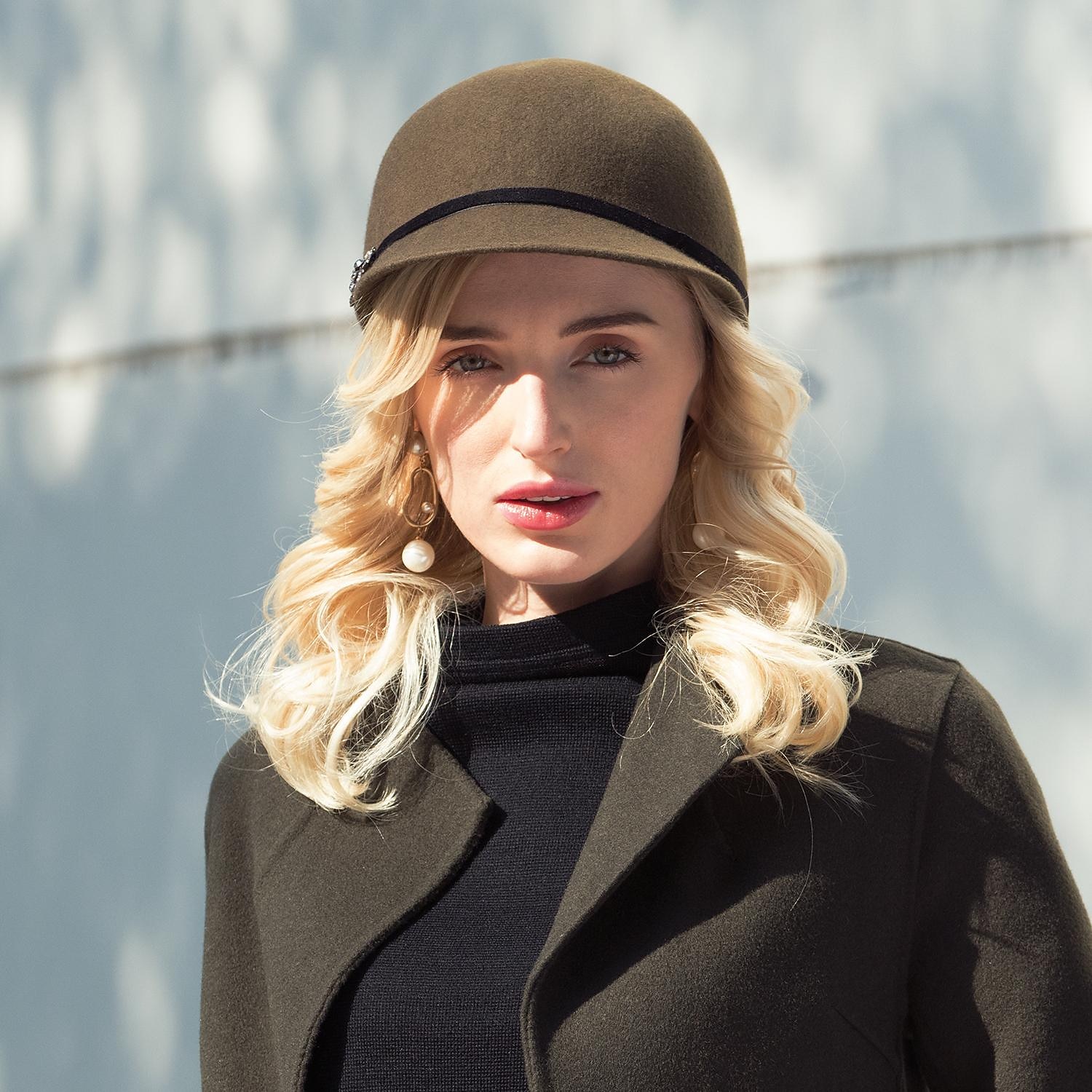 Retro 100% Wool Hats with Metal 1pc Casual Headpiece 2025 - $24.99 –P1