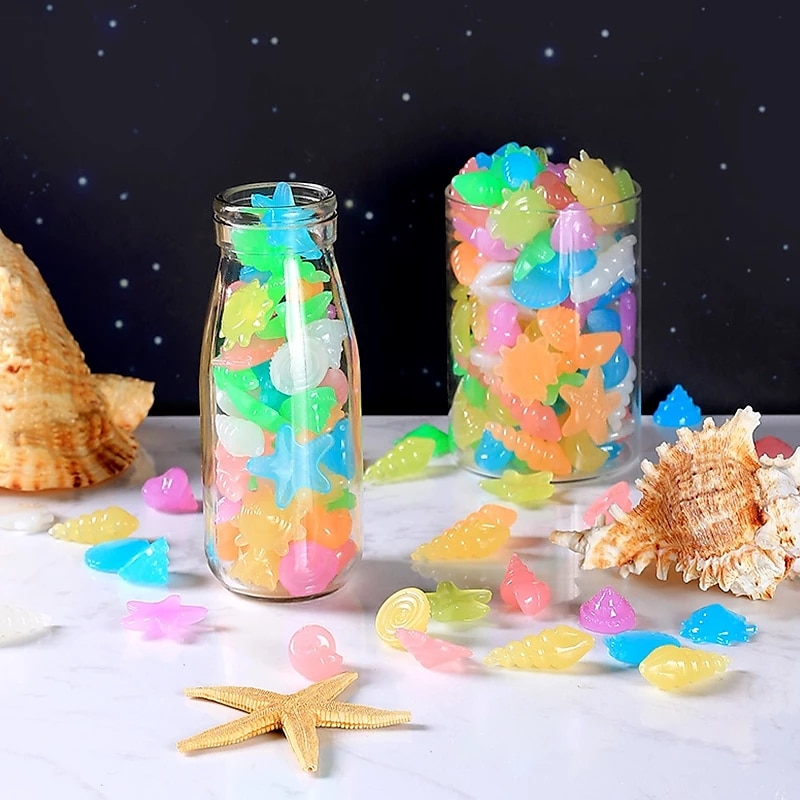 90db/csomag kültéri udvar világító kövek kerti kavicsok sötétben világítanak akvárium dekoráció természetes kristályok sziklák 2026 - $9.99 –P5