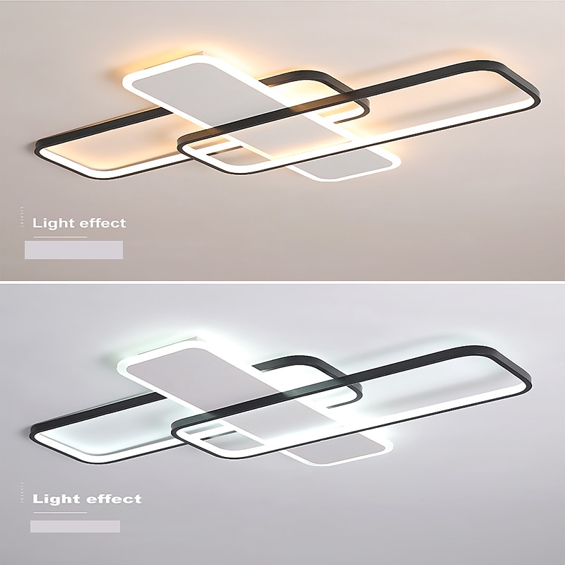Ceiling Lights Dimmable Ceiling Lights Aluminum Modern Style Black LED Modern 110-265V 2025 - $331.09 –P5