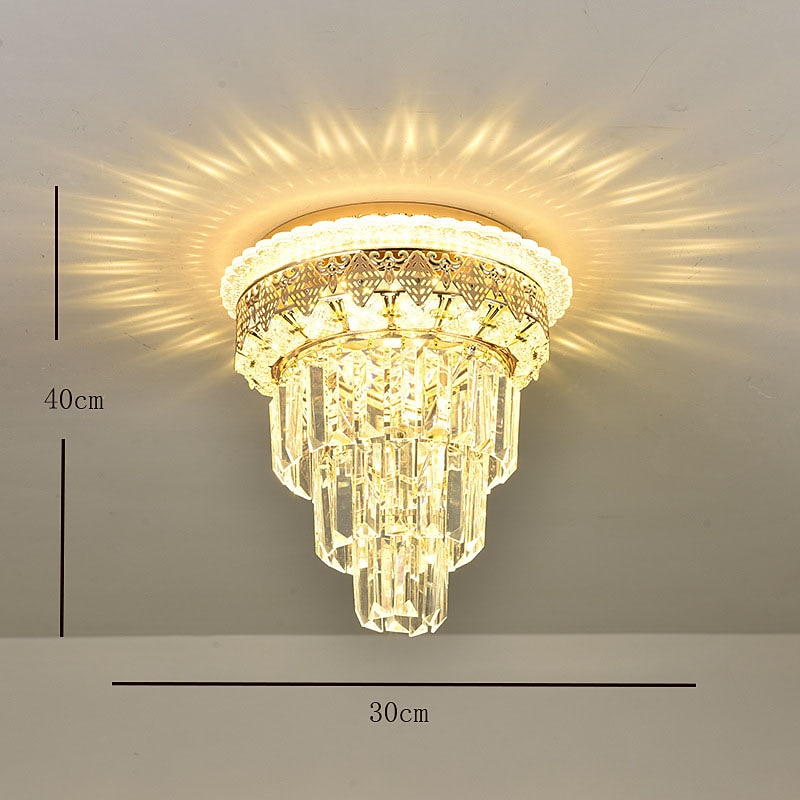 2026年 30cmの島の設計天井灯の金属の電気めっきされた現代220-240v  コレクション – $296.09 –P4