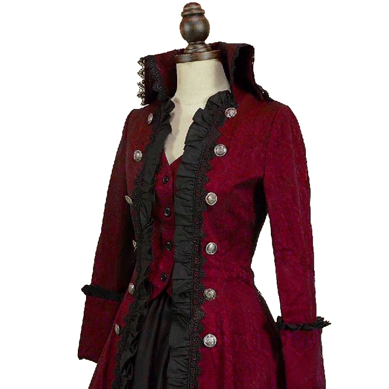 Rococo Victorienne Robe de Bal Costume de fête Bal Masqué Robe de Bal Déguisement Femmes Mascarade Carnaval Soirée Halloween Adulte Robe de 2026 ? $274.09 –P5