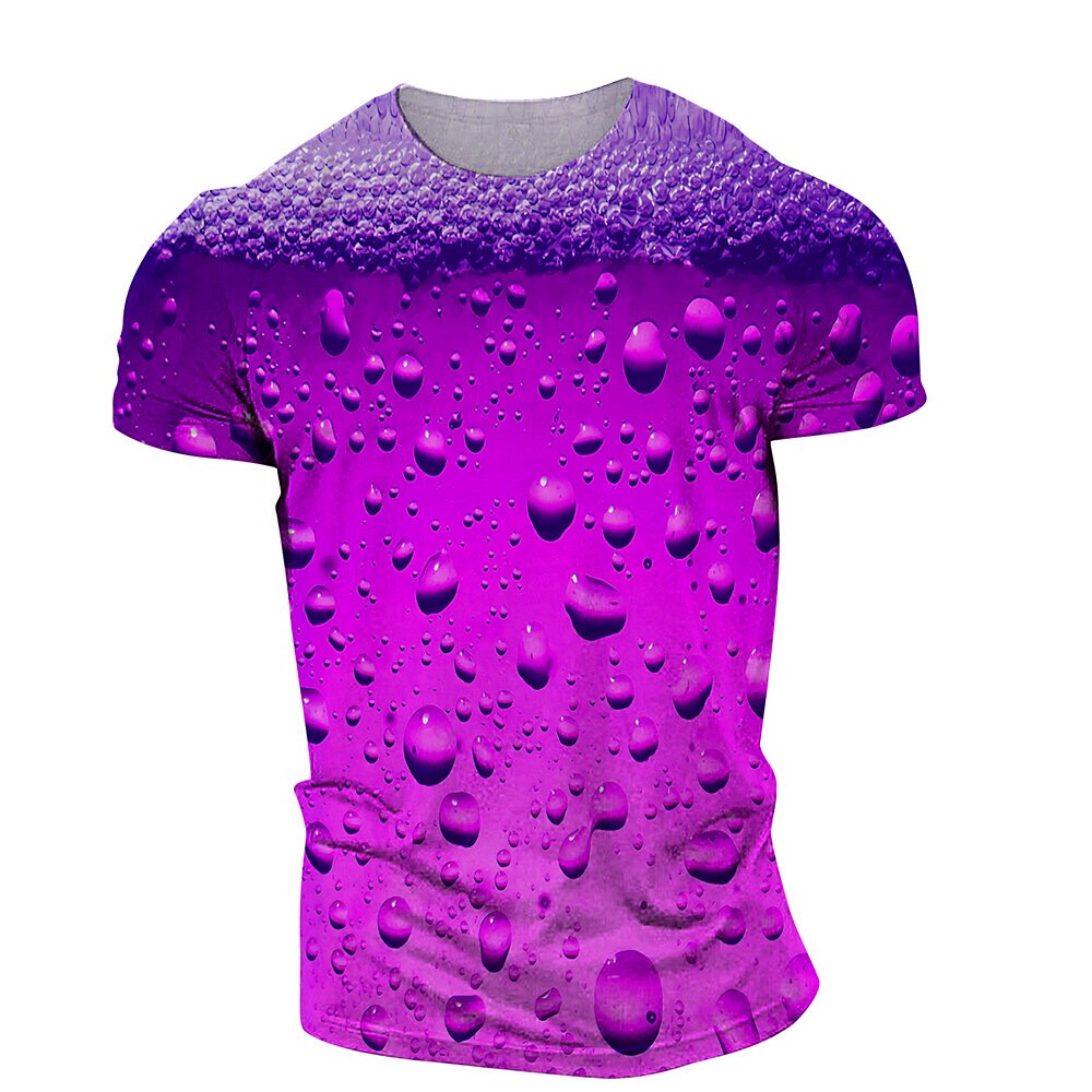 Per uomo Unisex Pop art Bolla Birra maglietta Magliette Manica corta maglietta Stampa 3D Rotonda Camicia Streetwear Essenziale Giornaliero Fine settimana Giallo Rosso Viola Primavera estate Autunno del 2025 a $17.99 –P6