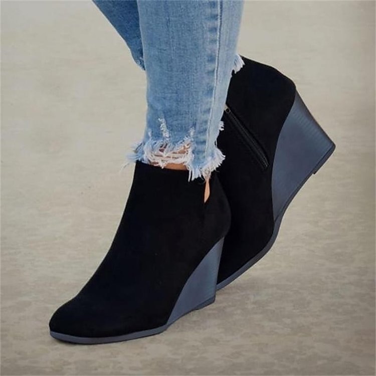 botine de damă cu pană cu imprimeu leopard - ideale pentru ținute casual, ieșiri de noapte și moda la modă de toamnă 2025 - $54.99 –P4