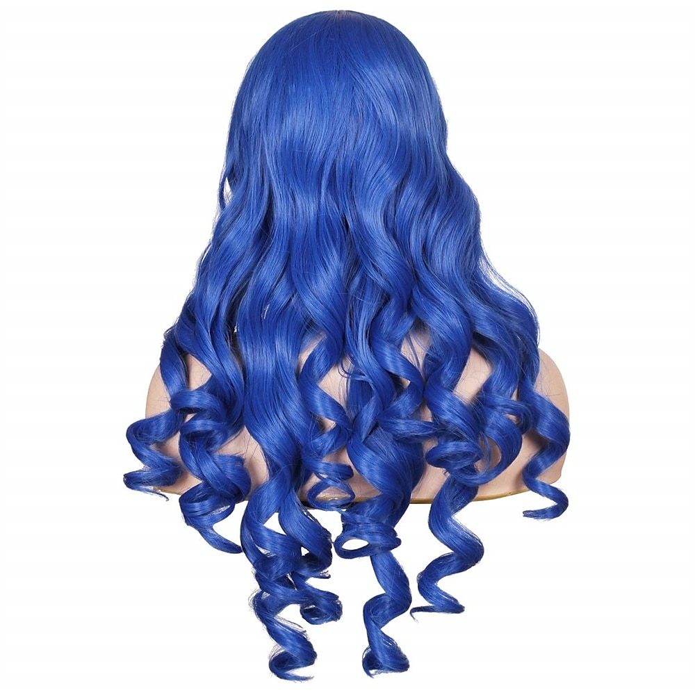 Peruca Longa Cacheada de Cosplay com 2 Rabos de Cavalo Perucas de Halloween de 2025 por $49.99 –P18