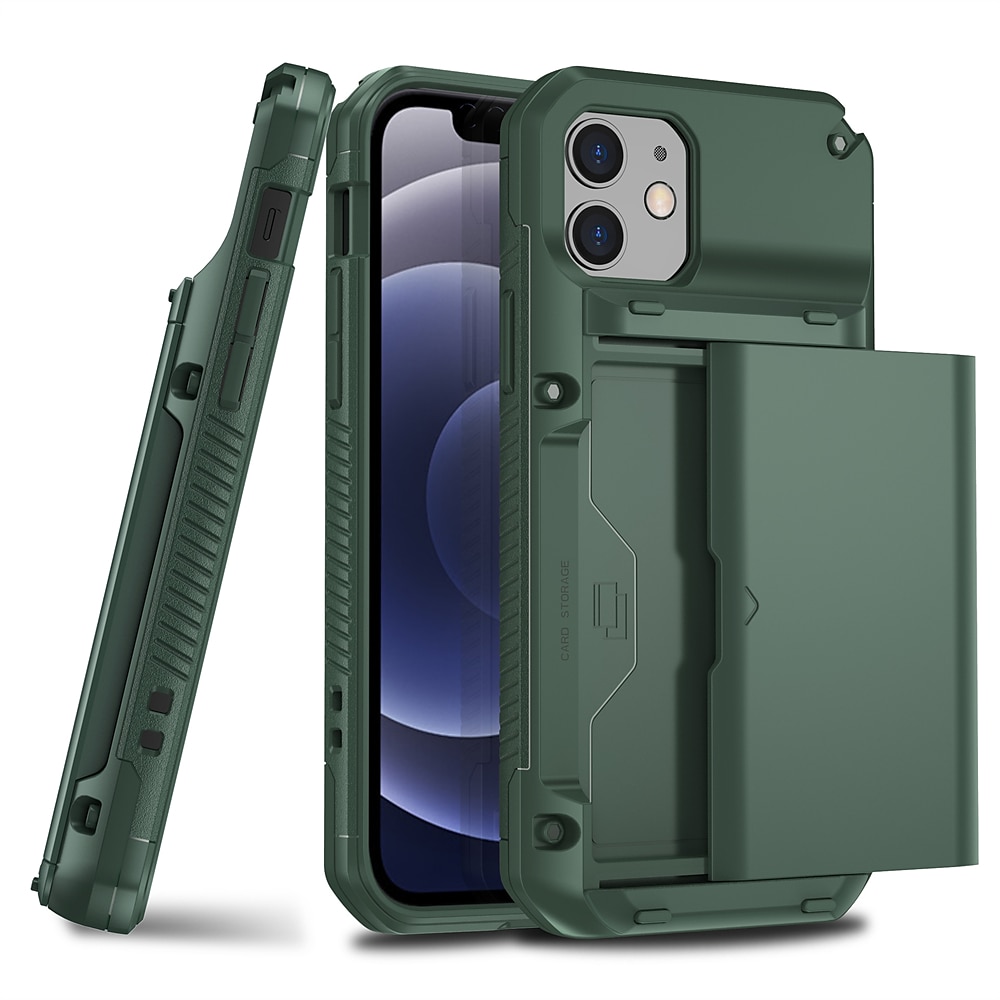 telefon Maska Pentru iPhone 15 14 Pro Max Plus iPhone 13 12 11 Pro Max Capac Spate Portofel Card Loc pentru card Anti Șoc Culoare solidă TPU PC 2025 - $15.99 –P5