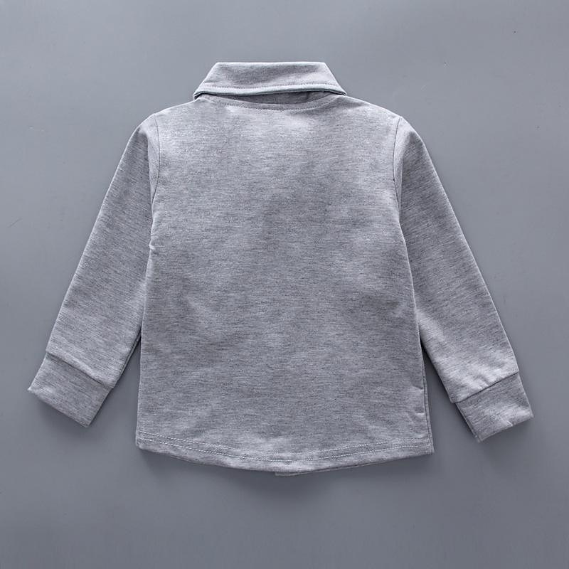 2-delig Ringdragerkostuums Jongens Kinderen Shirt & broek Kledingset Buiten Vakantie Casual Modieus Casual Ruitjes Streep Wit Grijs Katoen 2025 - $15.49 –P8