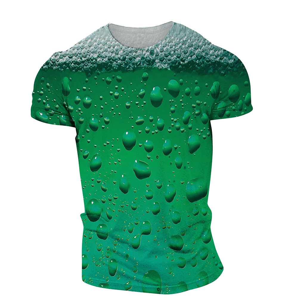 Per uomo Unisex Pop art Bolla Birra maglietta Magliette Manica corta maglietta Stampa 3D Rotonda Camicia Streetwear Essenziale Giornaliero Fine settimana Giallo Rosso Viola Primavera estate Autunno del 2025 a $17.99 –P5