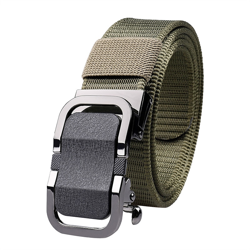 Herr Bälte Taktiskt Bälte Svart Armégrön Nylon Mode Utomhus Fritids- Ren färg Utomhus Utomhussport Vandring 2025 - $10.49 –P7