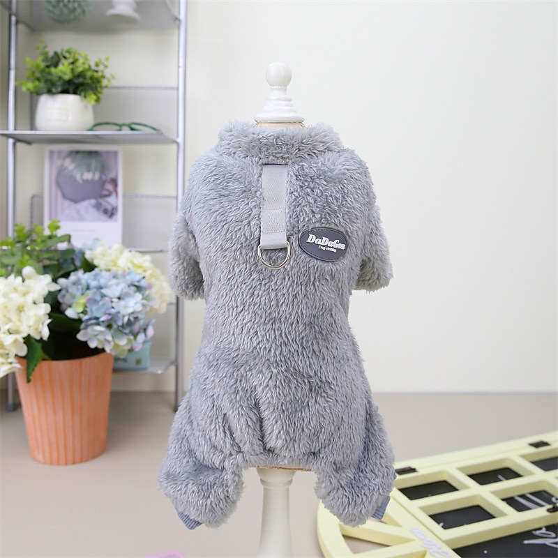 Hunder Katter Gensere Kjeledresser Jumper søt stil Søt Vinter Myk Bekvem Hverdag Fritid / hverdag Hundeklær for Husky Labrador malamute golden retriever Dalmatiner 2025 - $13.49 –P6