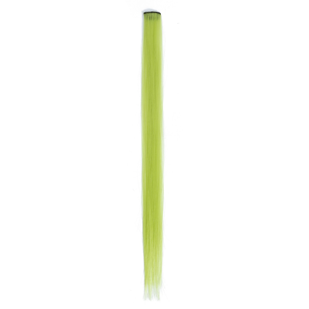 Colored Party Highlights Clip in Hair Extensions for Girls 20 inches Multi-colors Straight Hair Synthetic Hairpieces In The Party 2025 - $6.99 –P17