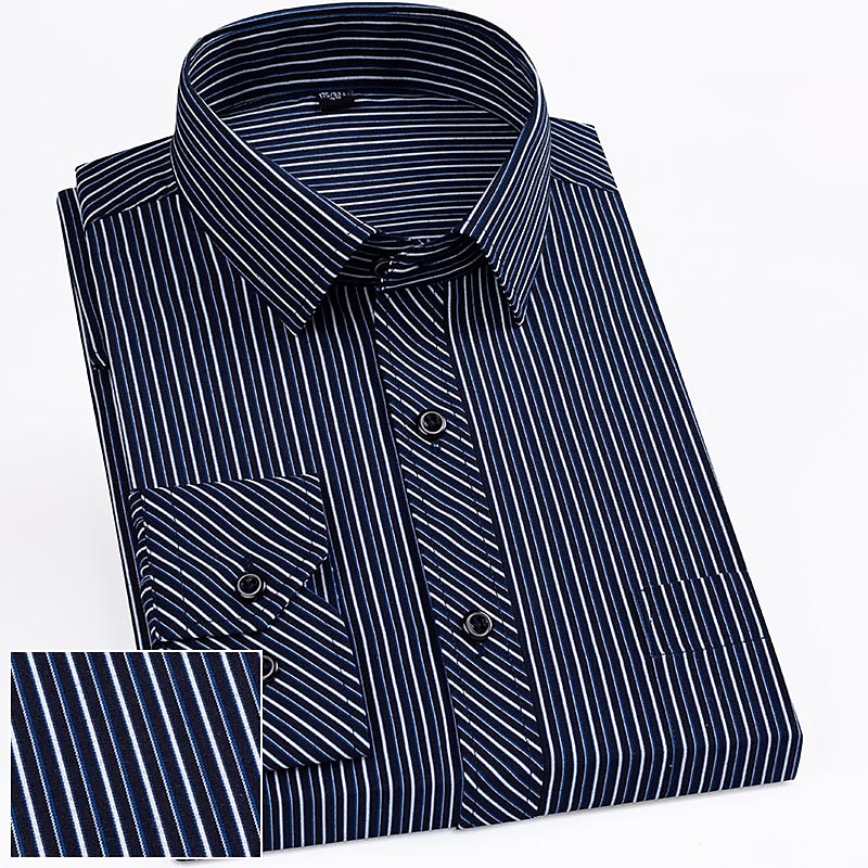 Herren Oberhemd Hemd Kragenhemd Grafik-Drucke Hochzeit Arbeit A B C D Langarm Quadratischer Ausschnitt Ganzjährig Bekleidung 2025 - $22.99 –P1