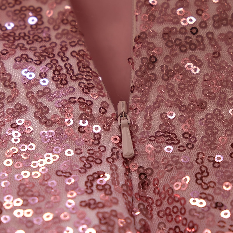 Mermaid Evening Gown Sequin Dress Wedding Guest Prom Court Train Sleeveless One Shoulder with Slit Masquerade Dress 2026 - $182.99 –P5