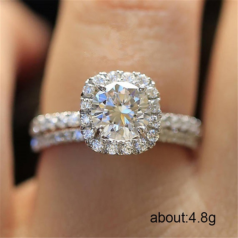 Anello Halloween Classico Argento Lega Prezioso Personalizzato Moda Artistico 1 pc / Per donna del 2025 a $6.99 –P3