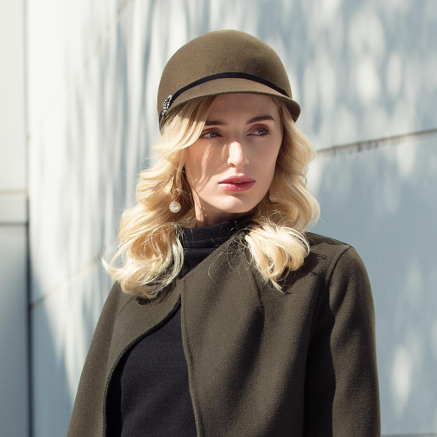Retro 100% Wool Hats with Metal 1pc Casual Headpiece 2025 - $24.99 –P6