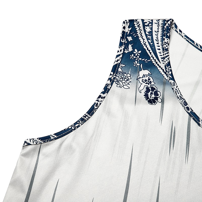 Women's Plus Size Curve Shift Dress Floral Round Neck Print Sleeveless Spring Summer Casual Random Print Short Mini Dress Casual Daily Dress 2025 - $21.99 –P3