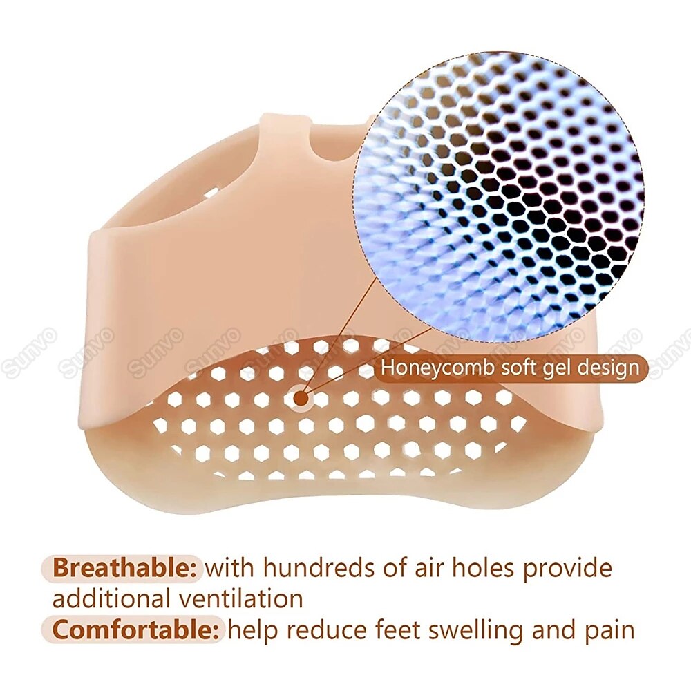 1pair Insoles Forefoot Pads for Women High Heel Shoes Foot Blister Care Toes Insert Pad Silicone Gel Insole Pain Relief 2026 - $5.49 –P2