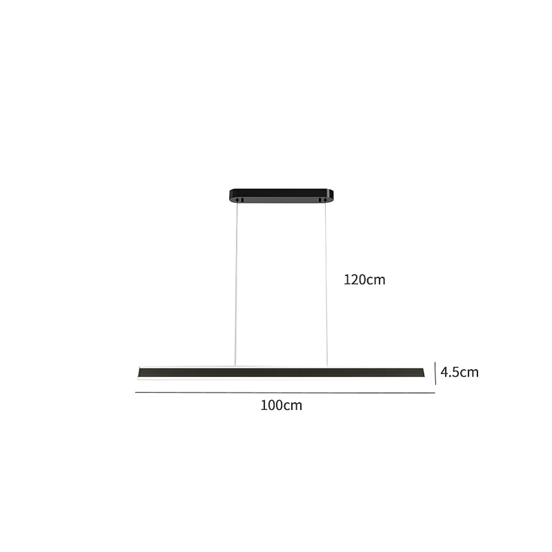 80/100 cm geometrikus formák függeszték könnyű alumínium művészi stílus modern stílus klasszikus kortárs modern 220-240v 2025 - $399.99 –P8