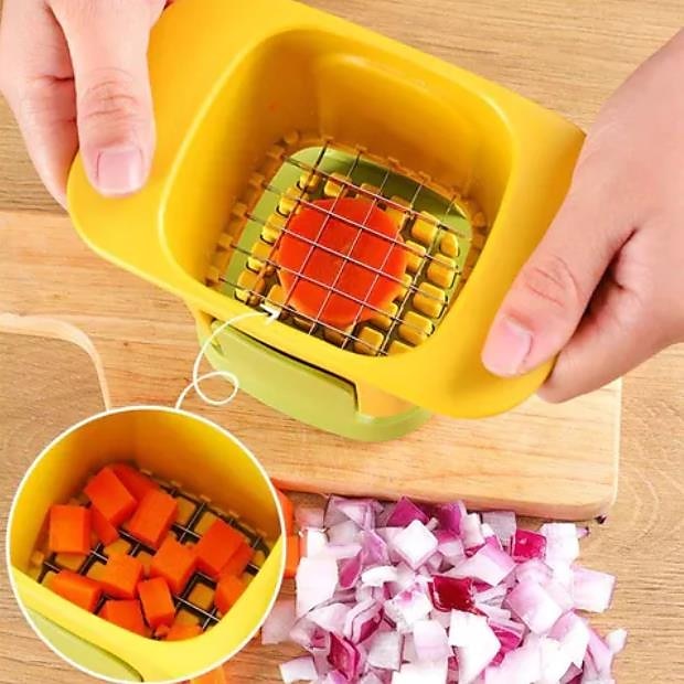 Multi-Function Vegetable Cutter Household Hand-Pressed French Fries Vegetable Cutter Potato Dicing Artifact Kitchen Vegetable Cutting Artifact 2025 - $9.99 –P8