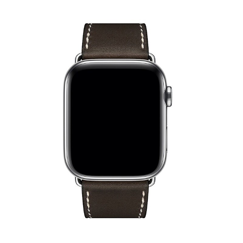 Compatibile con Cinturino dell'Apple Watch 38mm 40mm 41mm 42mm 44mm 45mm 49mm Lusso Regolabili Fibbia in acciaio inossidabile Vera pelle Cinturino di ricambio per iwatch Serie Ultra 8 7 6 5 4 3 2 1 SE del 2025 a $34.99 –P2