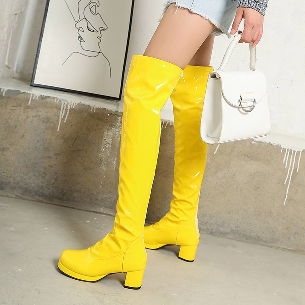 YELLO WHARF LONG BOOTS サイズXL YELLO LONG BOOTS XL YELLO WHARF LONG BOOTS サイズXL YELLO / TOKYO