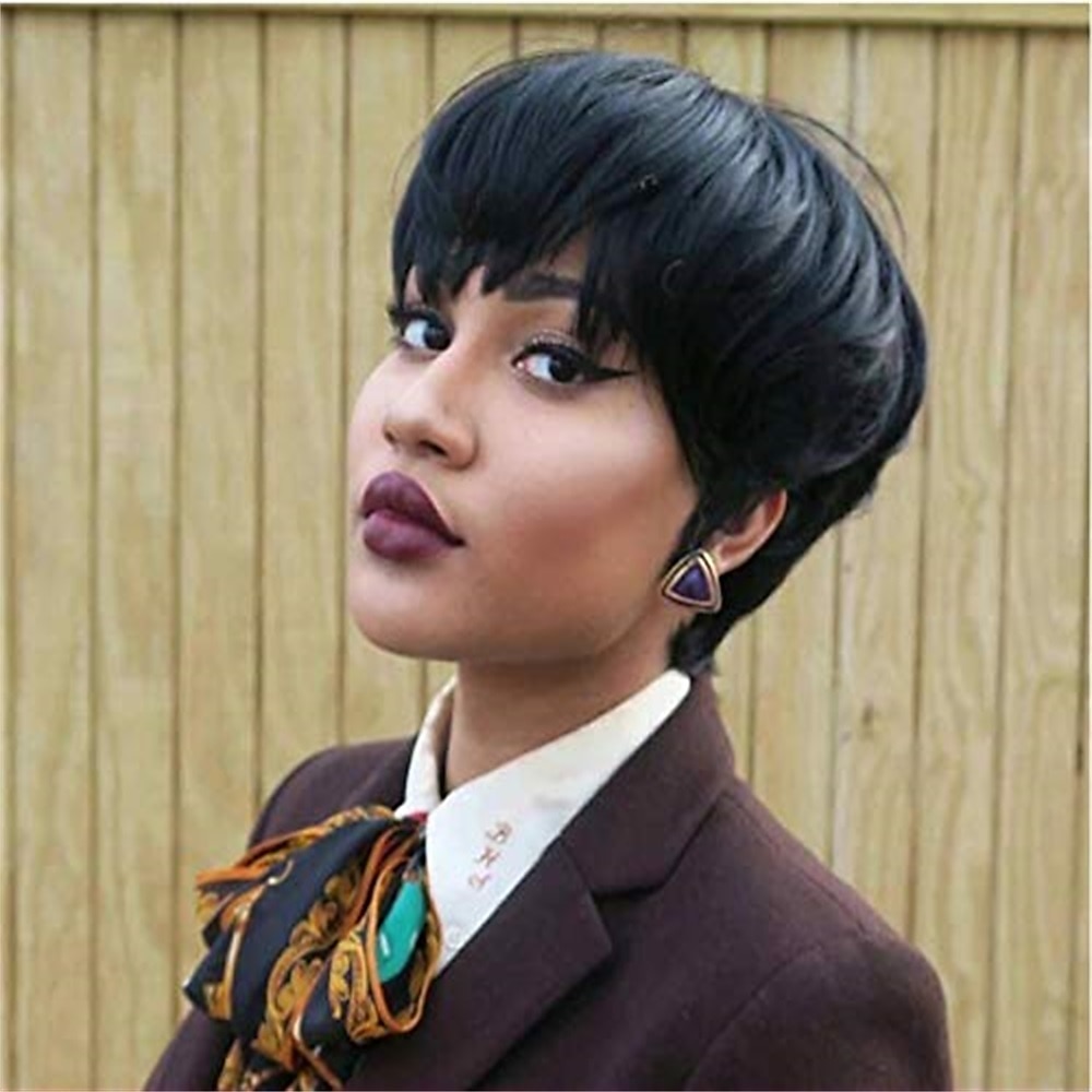 Short Pixie Haircut Synthetic Short Wigs for Black Women Short Hairstyles for Women Wig Short Hair 2025 - $24.99 –P11