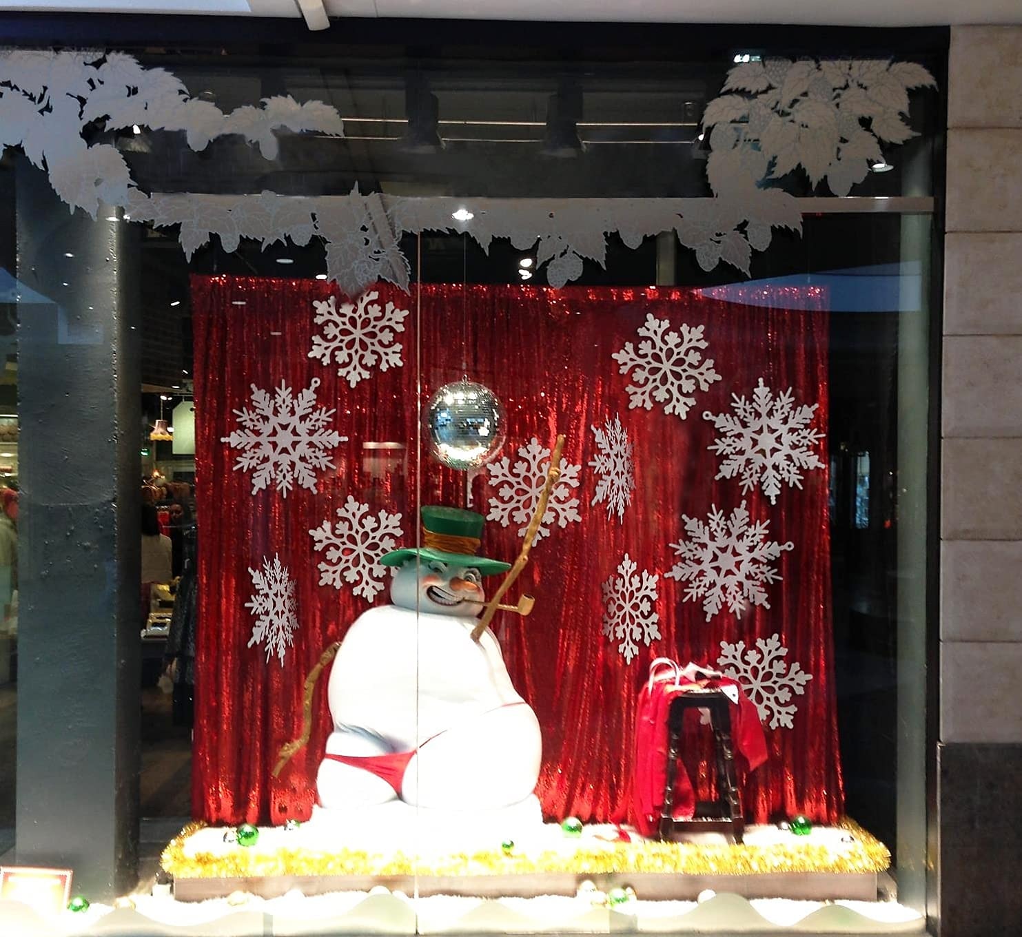 julesnøfnugg ornamenter sett xmas plast hengende snøflak til juletre dekorasjoner vinter eventyrland frossen bursdagsfest ferie hjemmeinnredning håndverk snøfnugg 2025 - $7.99 –P5