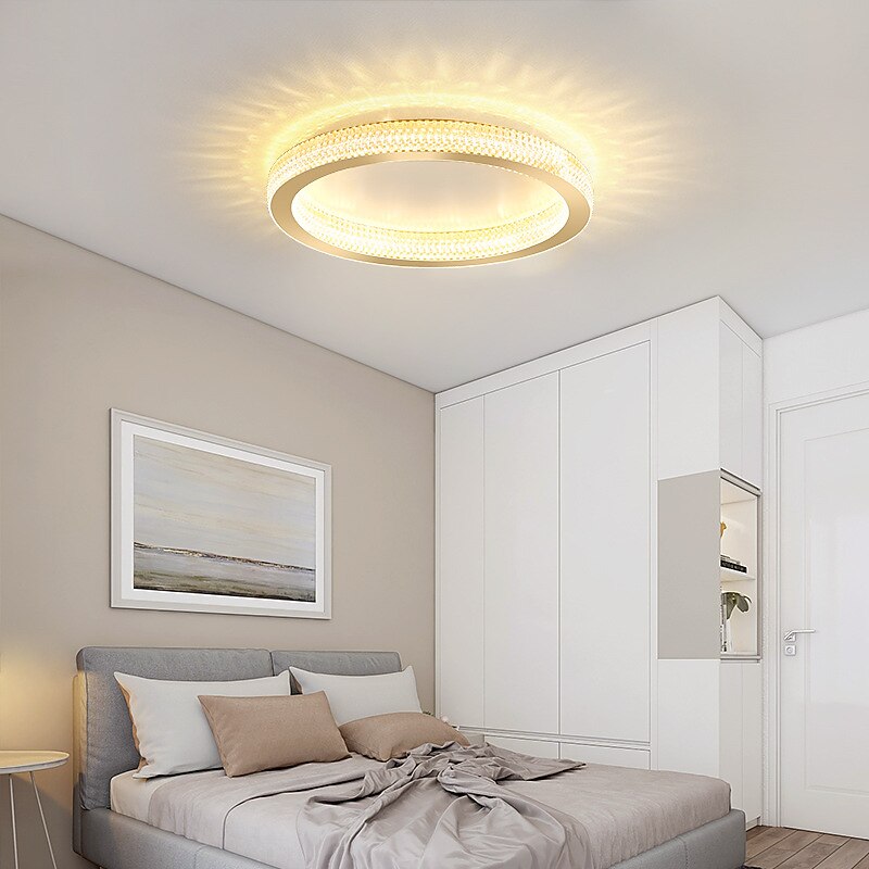 50 cm cirkeldesign taklampor metallmålade ytskikt moderna 220-240v 2026 - BHD 121.79 –P3